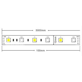 LED Stripe 12V RGB+warmweiß (RGB-WW) 5m Rolle selbstklebend 12mm
