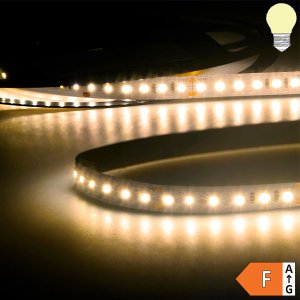 LED Strip Konstantstrom 24V 12W/m 120 LED/m 15m selbstklebend warmweiß