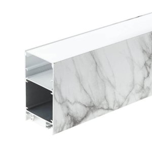 SET: LED Hängeprofil up-down Suspend_3 2000mm marmor