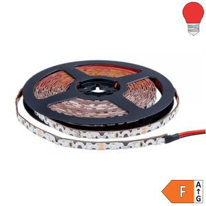 S-Type LED Strip 2835 60SMD/m 7,2W/m 12V LED Streifen 5m rot