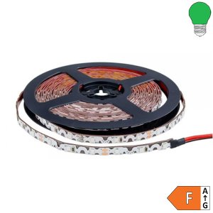 S-Type LED Strip 2835 60SMD/m 7,2W/m 12V LED Streifen 5m grün