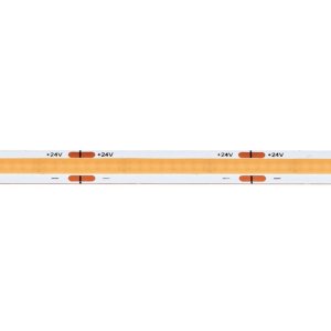 LED COB Strip 24V 320SMD/m 10W/m CRI90+ 5m selbstklebend warmweiß