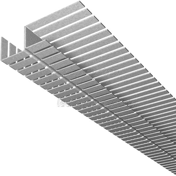 (Bild für) LED Trockenbau Konstruktionsprofil Zinkblech DSL Flex 2000mm