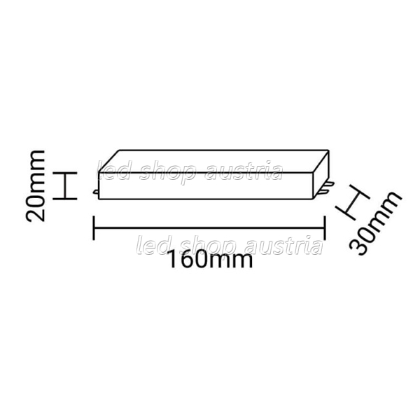 LED Trafo IP67 für LED Leuchtmittel - 12V 30W DC