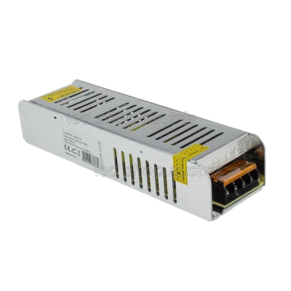 (Bild für) LED Trafo für LED Leuchtmittel - 12V 100W DC Metall Slim