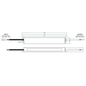 LED Trafo IP67 für LED Leuchtmittel - 12V 30W DC