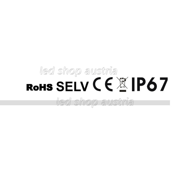 (Bild für) LED Trafo IP67 für LED Leuchtmittel - 24V 200W DC