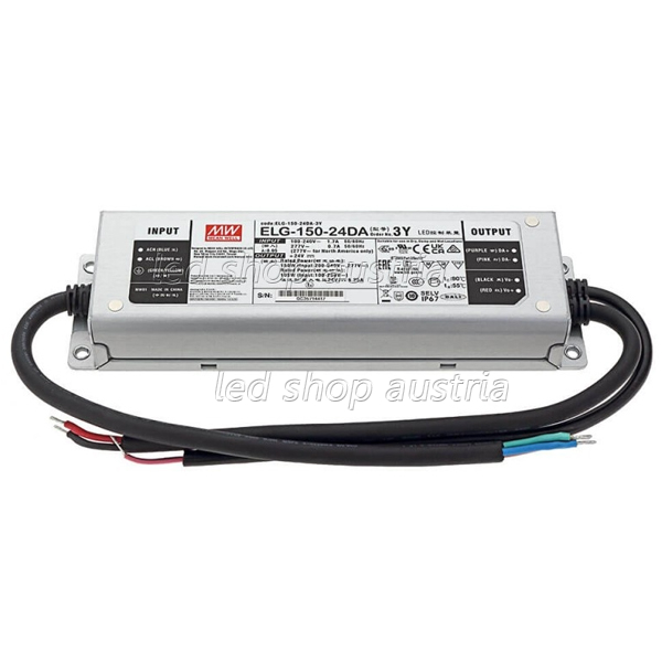 (Bild für) LED Trafo MEAN WELL ELG-Series IP67 - 150W 24V DC DALI dimmbar