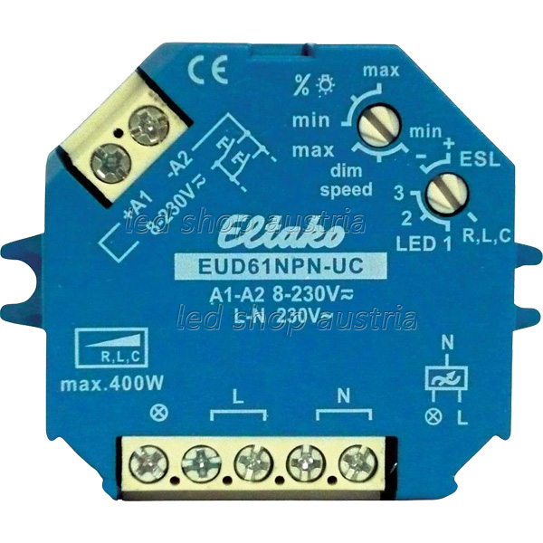 Eltako LED 230V Universal-Dimmschalter - zum Schließen ins Bild klicken