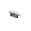 (Bild für) LED Profil Endkappe Recessed_1 grau