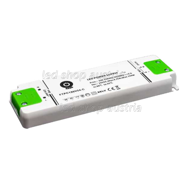 (Bild für) LED Trafo EXTRA SLIM Premium - 24V DC 150W