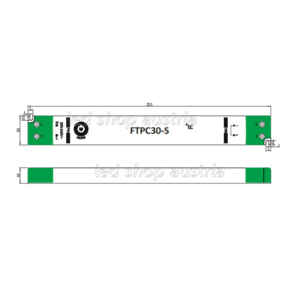 (Bild für) LED Trafo SLIM THIN Premium - 12V DC 30W