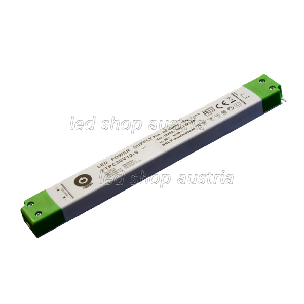(Bild für) LED Trafo SLIM THIN Premium - 12V DC 30W