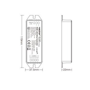 WIFI LED dual Color 12A Receiver/Dimmer (Pilot)