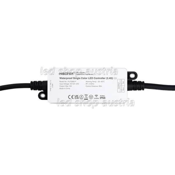 (Bild für) WIFI LED single Color 12A Receiver/Dimmer IP66 (Pilot)