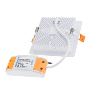 Smart Home LED DOWNLIGHT quadratisch RGB+CCT 9W 2,4GHz