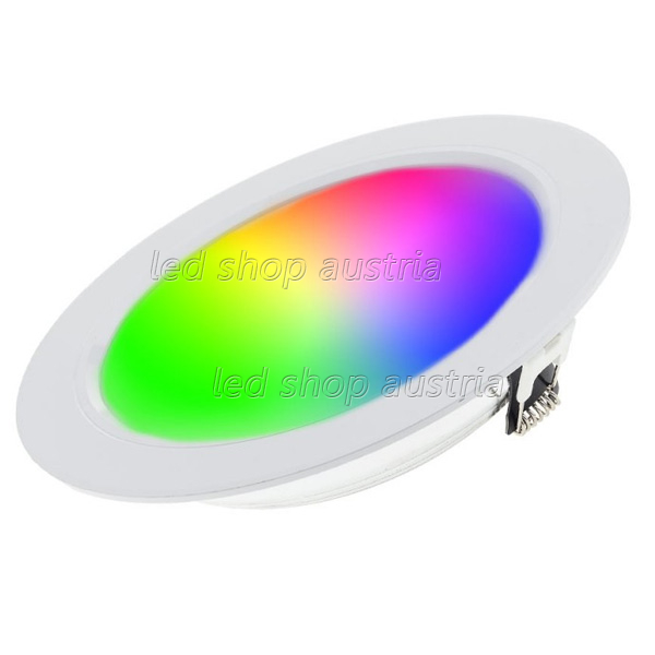 Smart Home LED DOWNLIGHT rund RGB+CCT 12W 2,4GHz