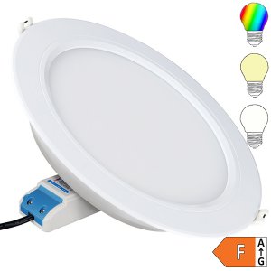 Smart Home LED DOWNLIGHT rund RGB+CCT 12W 2,4GHz