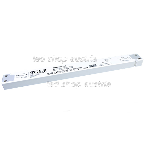 (Bild für) LED Trafo SLIM THIN Premium - 24V DC 100W
