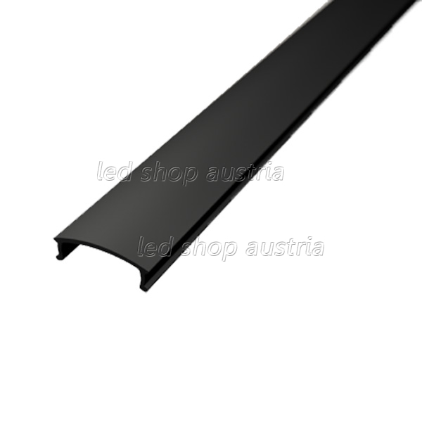 LED Profilabdeckung Corner_1 2000mm schwarz