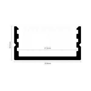 LED Profil ALU Surface_8 2000mm