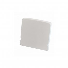 Endkappe rechteckig für ALU Profil Surface_8 weiß