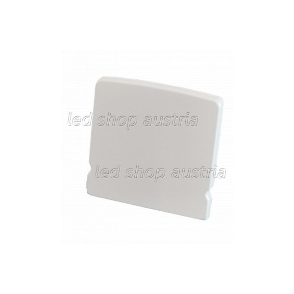 (Bild für) Endkappe rechteckig für ALU Profil Surface_8 weiß