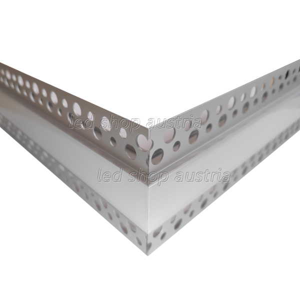(Bild für) Gipskarton_5 AUSSEN- Eckverbinder 90° mit Abdeckung 190x190mm