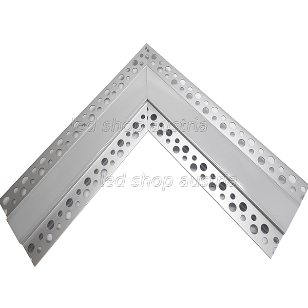 (Bild für) Gipskarton_5 Eckverbinder 90° mit Abdeckung 190x190mm