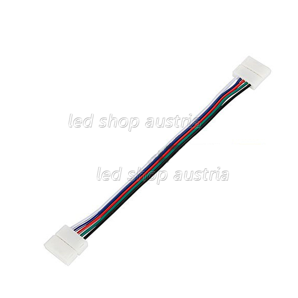 (Bild für) LED RGB-W Stripe Flex- Verbinder 5 Adern (lötfrei) f. 12mm LED Strips