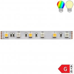 LED Stripe 12V RGB+warmweiß (RGB-WW) 5m Rolle selbstklebend 12mm