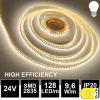 Hoch- Effizienz LED Strip 24V 2835SMD 128LED/m 5m selbstkl. neutralweiß