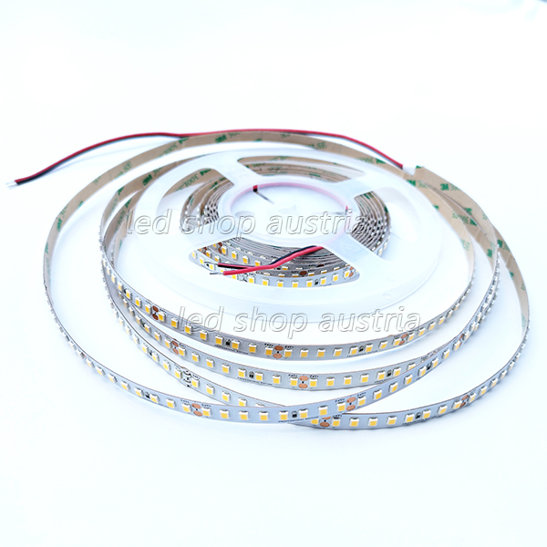 Hoch- Effizienz LED Strip 24V 2835SMD 14,4W/m 160LED/m 5m selbstkl. warmweiß