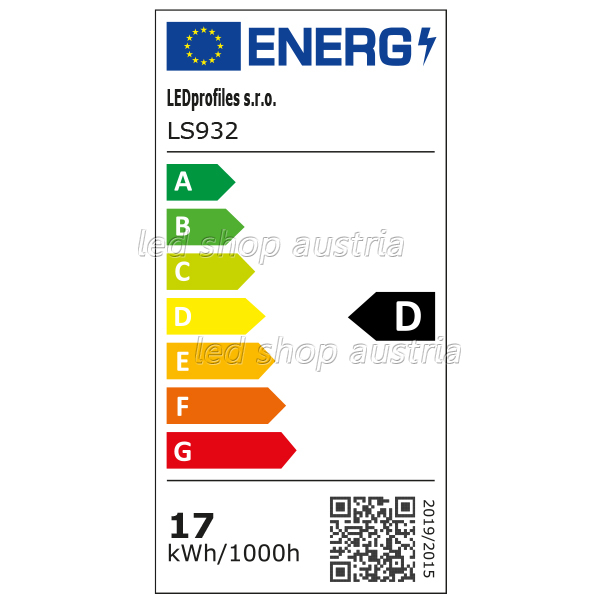(Bild für) Hoch- Effizienz LED Strip 24V 2835SMD 16,8W/m 192LED/m 5m selbstkl. neutralweiß