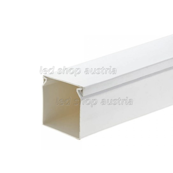 Kabelkanal weiß 40 x 40 x 2000mm