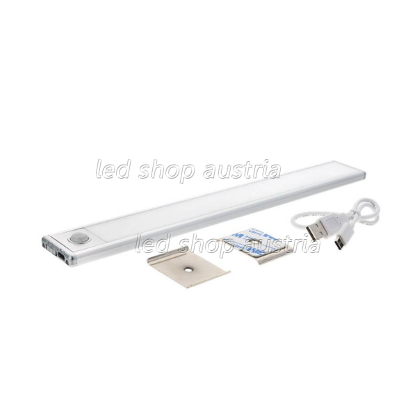LED Akku- Schrankleuchte 1.5W mit Bewegungsmelder 1100mA 3.7V warmweiß