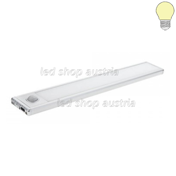 (Bild für) LED Akku- Schrankleuchte 1.5W weiß mit Bewegungsmelder warmweiß