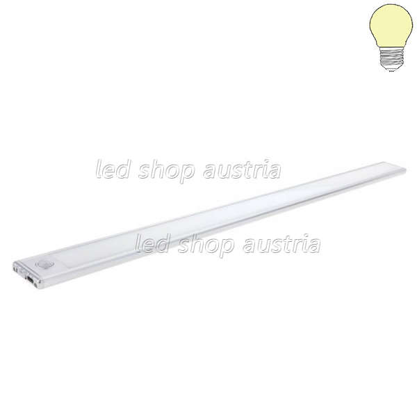 LED Akku- Schrankleuchte 3,5W weiß mit Bewegungsmelder warmweiß