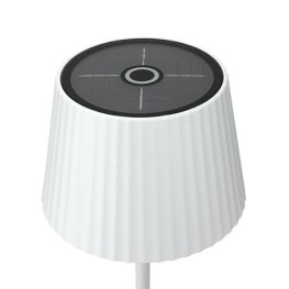 2.5W Solar Akku Tischleuchte wiederaufladbar dimmbar IP54 weiß CCT