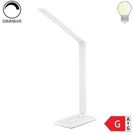 5W LED Tischleuchte CCT mit wireless charging für Smartphones weiß
