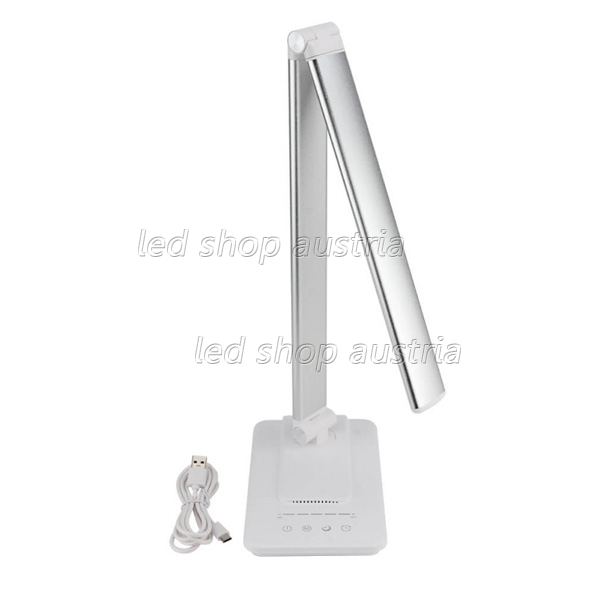 8W LED Tischleuchte mit Akku CCT weiß