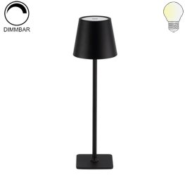 2,5W LED Tischleuchte mit Akku schwarz CCT dimmbar
