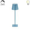 2,5W LED Tischleuchte mit Akku blau CCT dimmbar