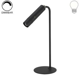 3W LED Tischleuchte mit Akku multifunktional schwarz neutralweiß