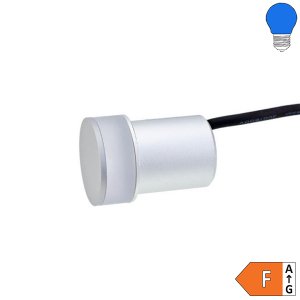 1,3W LED Wandleuchte Blau 24V IP65