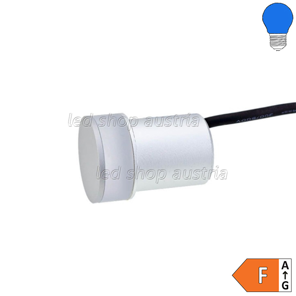 1.3W LED Wandleuchte 24V IP65 blau