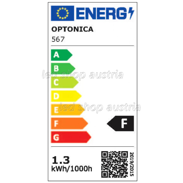 1,3W LED Wandleuchte Grün 24V IP65