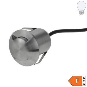 1.3W LED Bodeneinbauleuchte TwoSide-Effekt Inox 24V IP68 kaltweiß