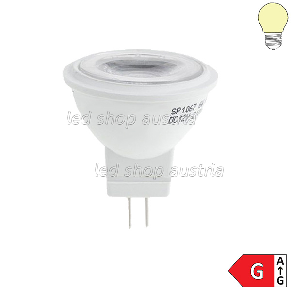MR11 LED Spot 3W 12V 210 Lumen 38° warmweiß