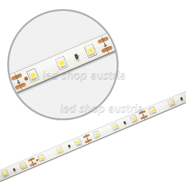 LED Strip 12V IP66 60 LED/m 5m selbstklebend warmweiß